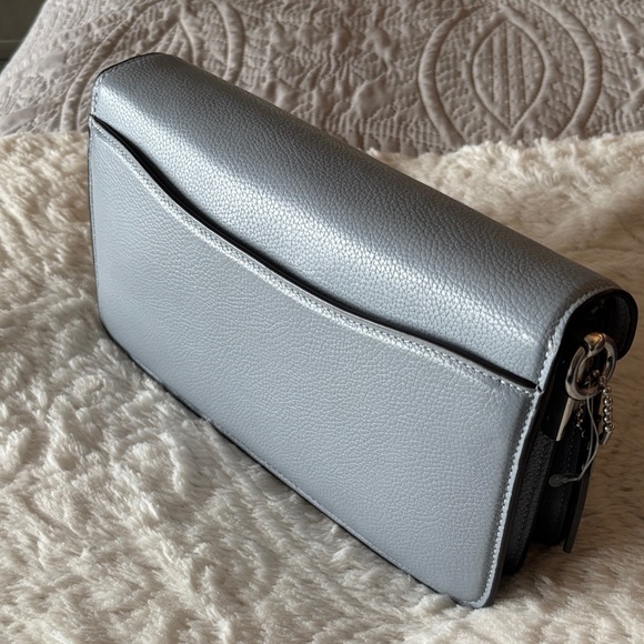 Coach Tabby 26 in Blue-Gray w/ Silver - Picture 2 of 11